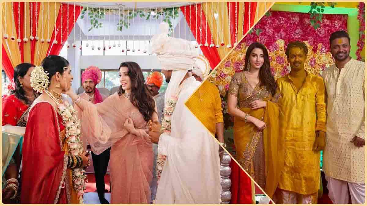 Nora Fatehi Viral Video: नोरा फतेही ने रियल शादी में दूल्हे को लगाई हल्दी, डांस फ्लोर पर थिरकी, गदगद हुए बाराती