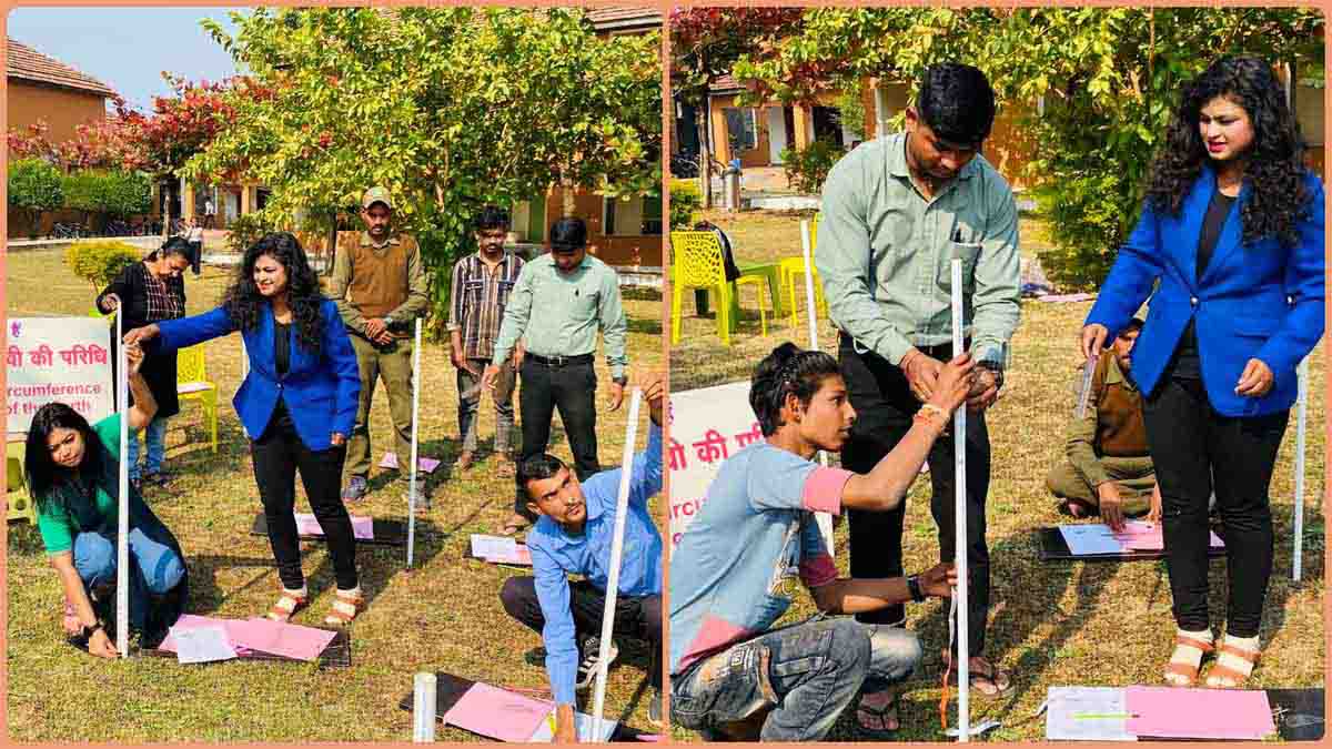 Ajab Gajab News : बगैर एक कदम चले नाप डाली धरती की परिधि, मढ़ई में अनूठा प्रयोग, देखें कैसे हुआ संभव