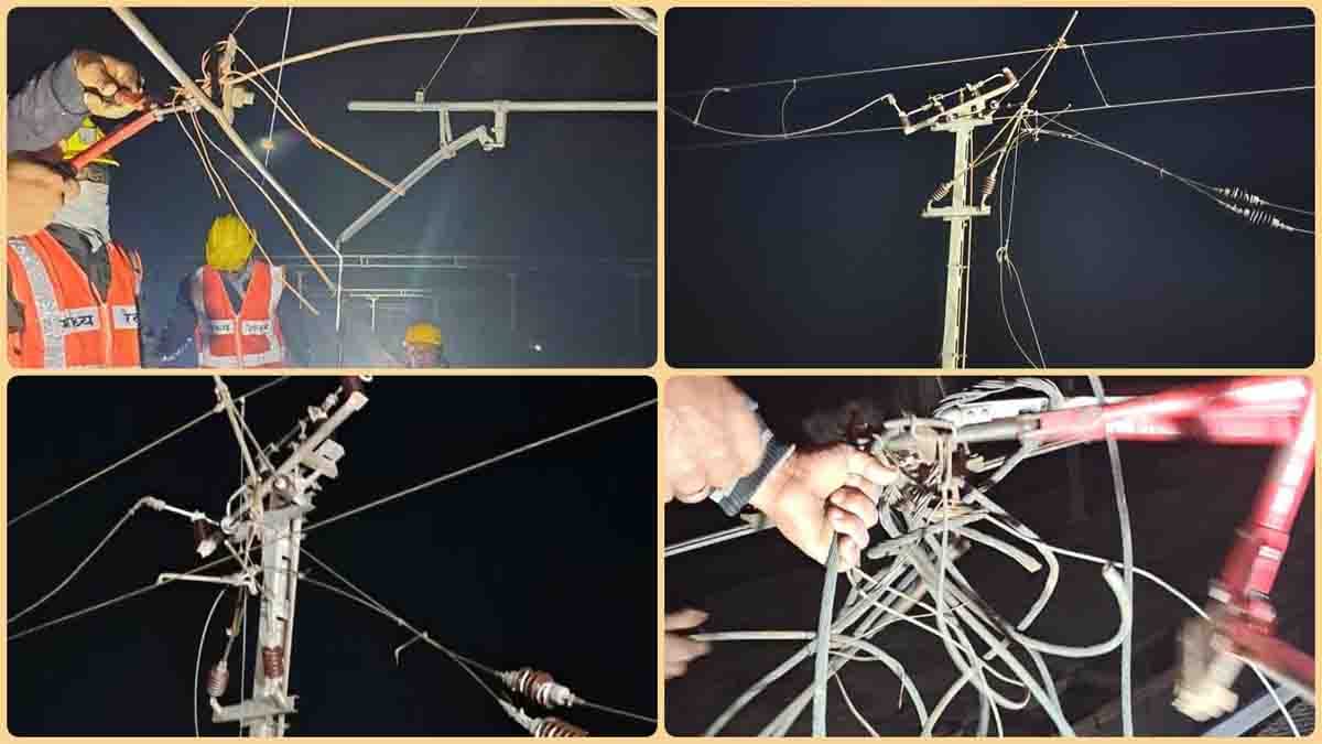 Railway News Today: रेलवे की ओएचई केबल टूटी, दो घंटे रुकी रही जबलपुर-अमरावती एक्सप्रेस, घंटों देरी से चल रही कई ट्रेनें