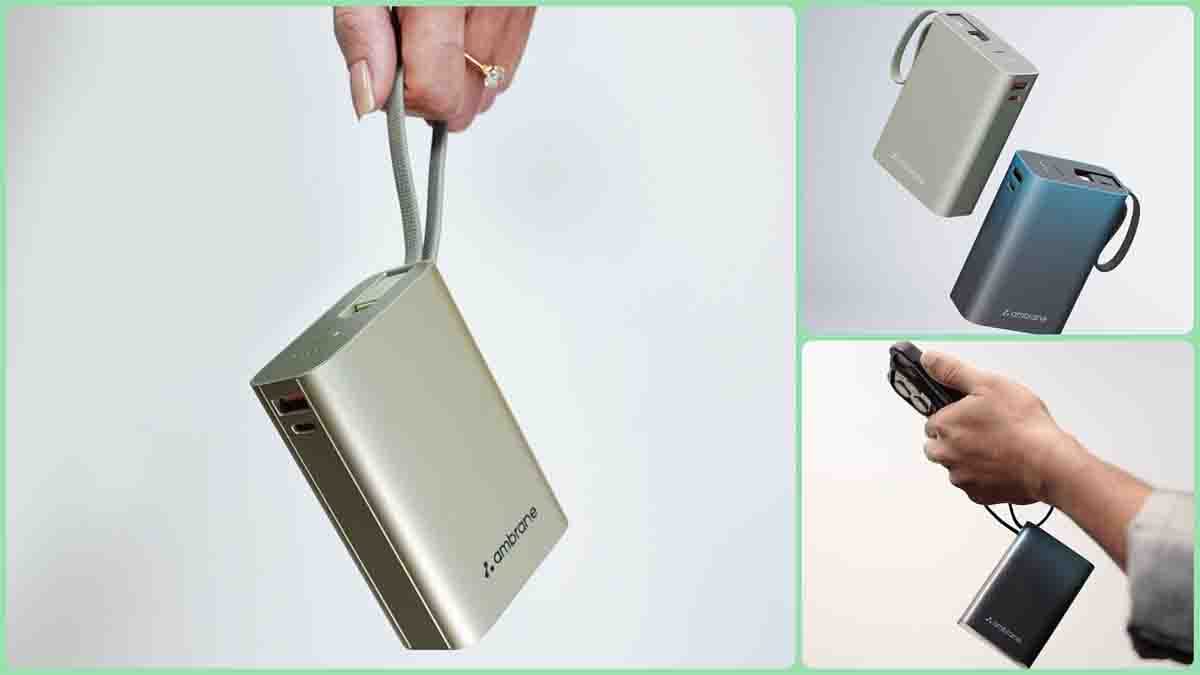 Ambrane ने लॉन्च किया 20,000mAh क्षमता वाला MiniCharge 20 Powerbank, मात्र 1899 रूपये है कीमत