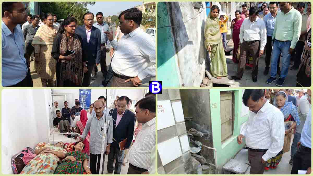 Collector's inspection: कलेक्टर को बदहाल मिली सफाई व्यवस्था, नाराज होकर दिए स्वच्छता प्रभारी को निलंबित करने के निर्देश