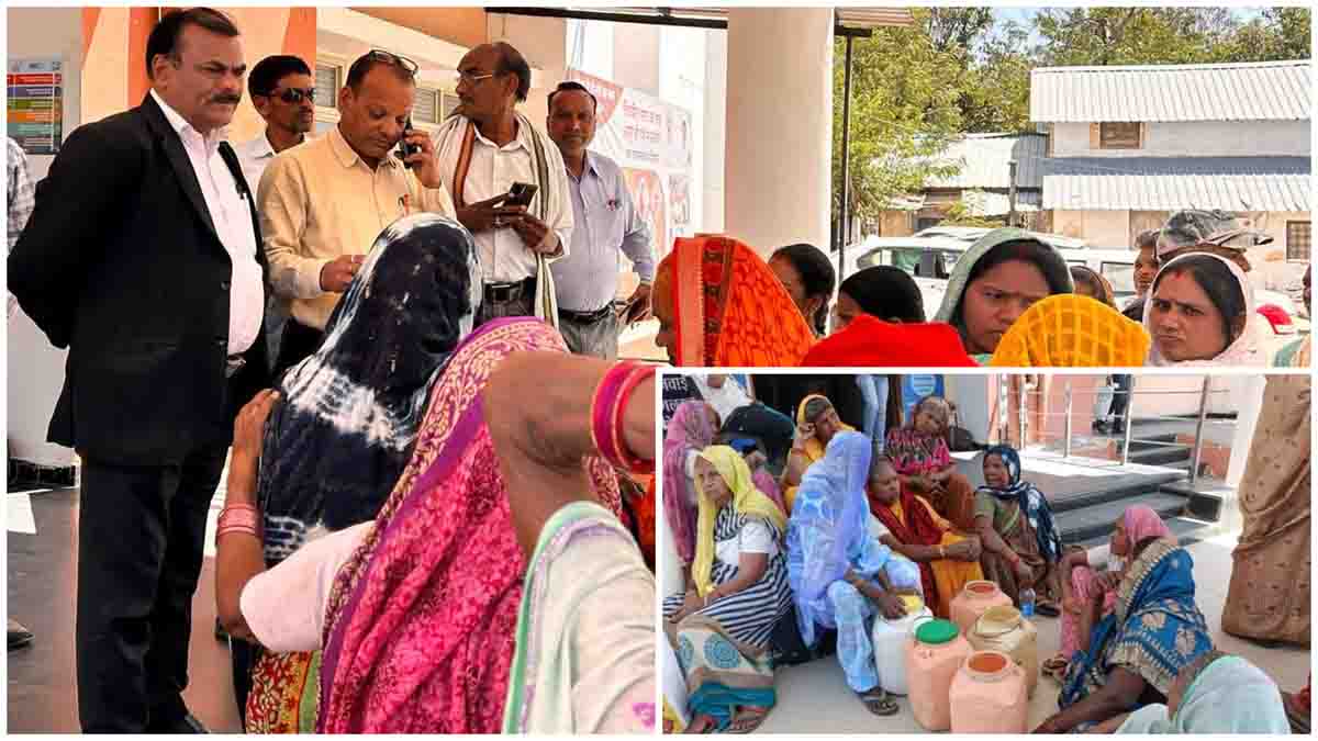 Water crisis in betul: आठ महीनों से पानी के लिए परेशान मालेगांव के ग्रामीण, खाली कुप्पियां लेकर महिलाएं पहुंची कलेक्ट्रेट
