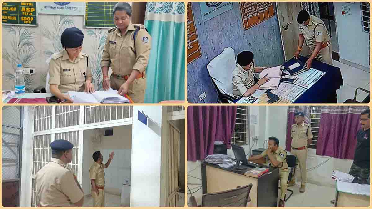 Surprise inspection of police stations: आधी रात को थानों में पहुंचे पुलिस के आला अफसर, ऐसी मिली स्थिति, दिए यह निर्देश