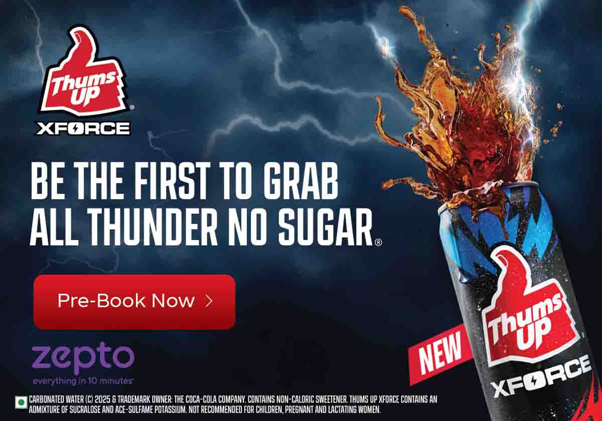 Thumbs Up Xforce: आ गया नया थम्स अप एक्‍सफोर्स 'ऑल थंडर, नो शुगर'; युवाओं में छाया जादू, पहली बार प्री बुकिंग सुविधा