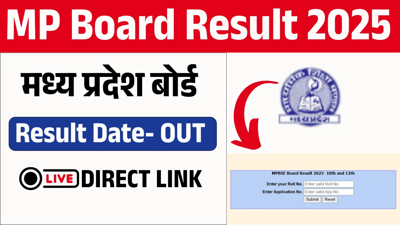 MP Board 10th Result 2025