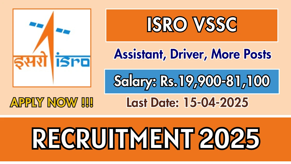 ISRO Recruitment 2025