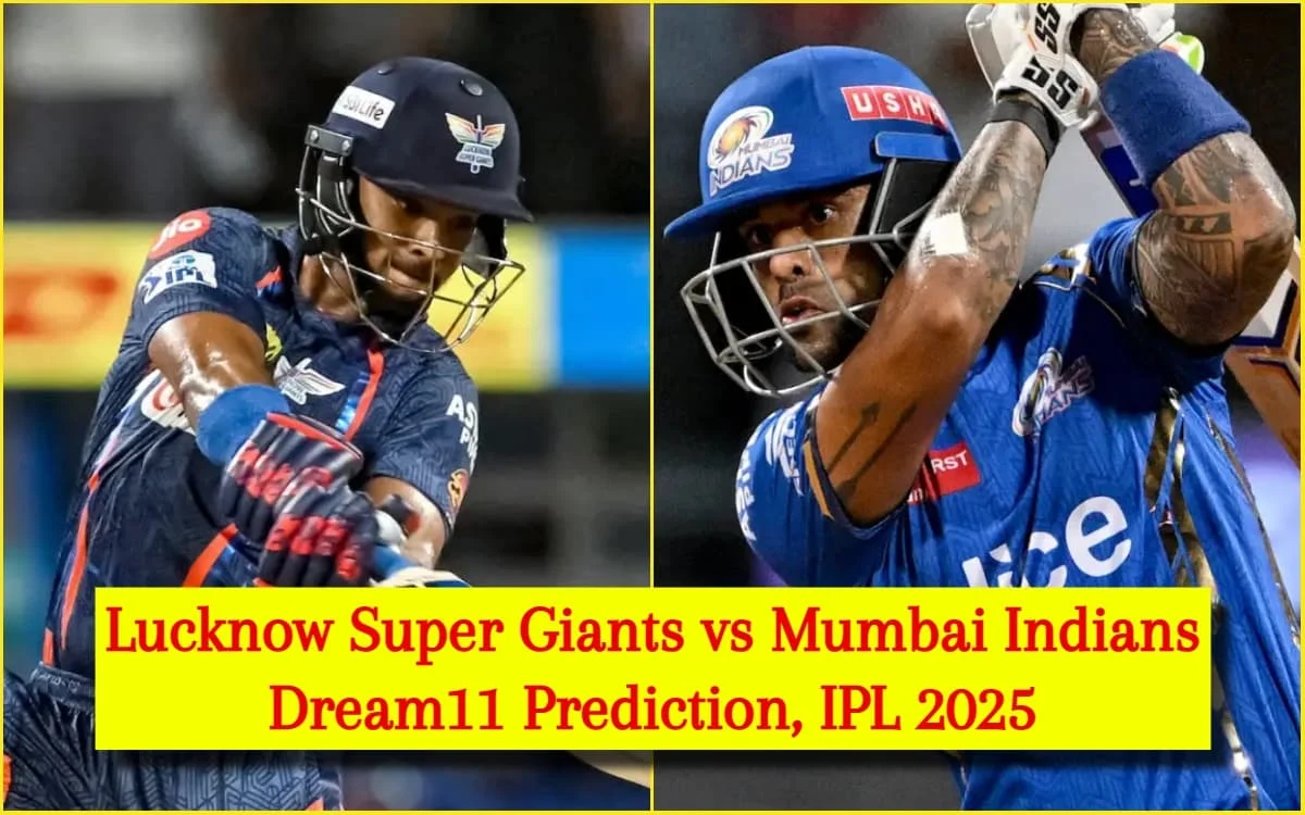 LSG vs MI Dream 11 Team