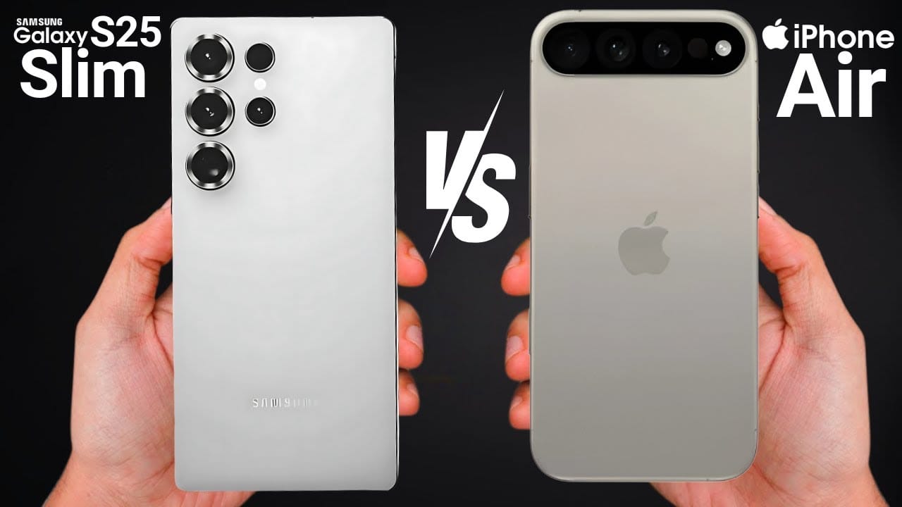 iPhone 17 Air vs Samsung Galaxy S25 Edge